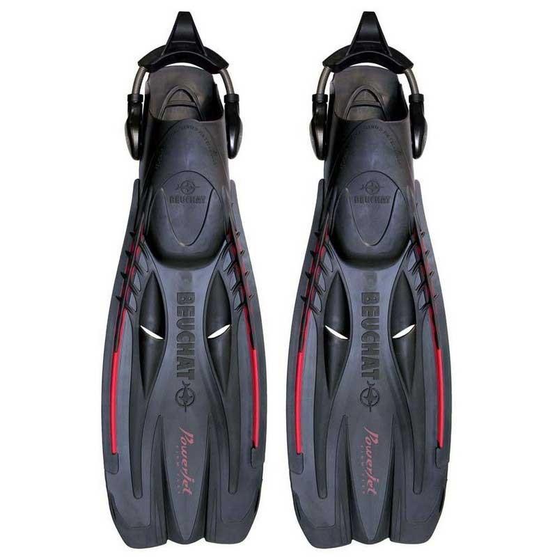 Beuchat Powerjet Diving Fins Schwarz M-L von Beuchat