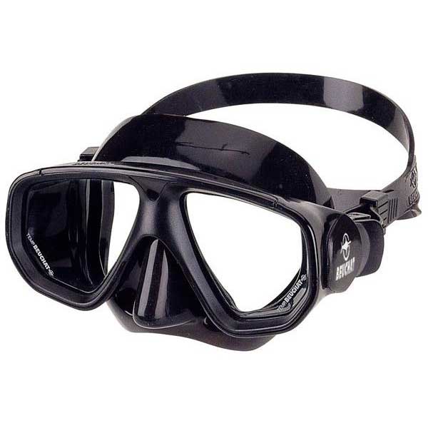 Beuchat Strato Rubber Spearfishing Mask Schwarz von Beuchat