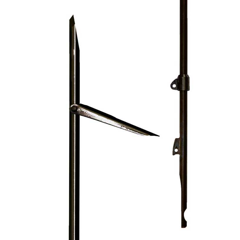 Beuchat Tahitiana Gt Super Steel Spear For Marlin Carbone Revo Concept 7 Mm Pole Schwarz 130 cm von Beuchat