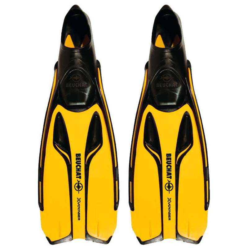 Beuchat X-voyager Snorkeling Fins Gelb,Schwarz EU 36-37 von Beuchat