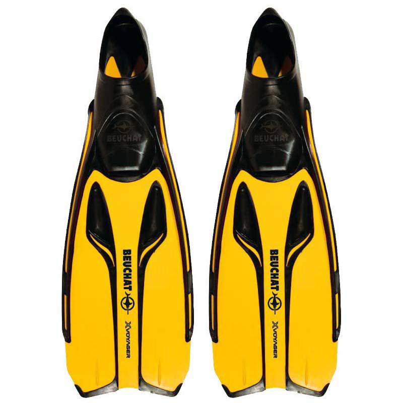 Beuchat X-voyager Diving Fins Gelb,Schwarz EU 36-37 von Beuchat