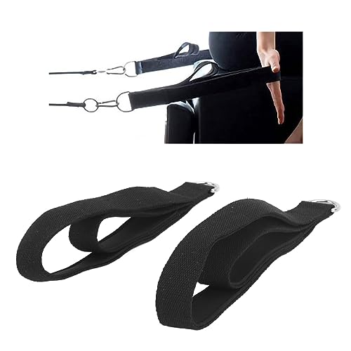 Bewinner Pilates-Reformer-Gurte, 1 Paar – D-Ring-Doppelschlaufengurte für Pilates-Geräte, Abnehmbare, Gepolsterte Fitnessgurte, Übungsgurte für Heim-Fitness-Workouts Bewinner Pilates-Reformer-Gurte, 1 Paar – D-Ring-Doppelschlaufengurte für Pilates-Geräte, Abnehmbare, Gepolsterte Fitnessgurte, Übungsgurte für Heim-Fitness-Workouts von Bewinner