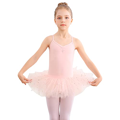 Bezioner Kinder Ballettkleidung Tütü Ballettkleid Mädchen Baumwolle Balletttrikot Ballettanzug Tanzbody Tanzkleid mit Rock Rosa 140 Bezioner Kinder Ballettkleidung Tütü Ballettkleid Mädchen Baumwolle Balletttrikot Ballettanzug Tanzbody Tanzkleid mit Rock Rosa 140 von Bezioner