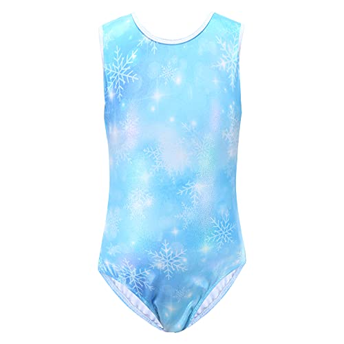Bezioner Kinder Turnanzug Mädchen Gymnastikanzug Trikot Ärmellos Ballett Tanzbekleidung Blau 140 für 10-12 Jahre,140-150 cm Bezioner Kinder Turnanzug Mädchen Gymnastikanzug Trikot Ärmellos Ballett Tanzbekleidung Blau 140 für 10-12 Jahre,140-150 cm von Bezioner