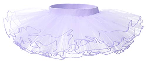 Bezioner Tütü Rock Mädchen Tüllrock Ballett Röcke Tutu Ballettrock Prinzessin Minirock für Party Kostüm Classic Tanzbekleidung Violett L 7-9 Jahre von Bezioner