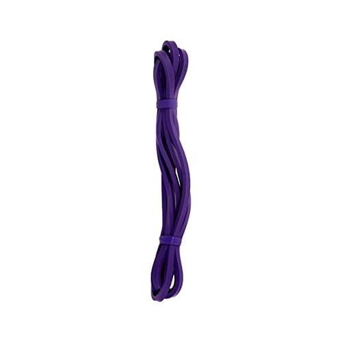 Übungsbänder, Widerstandsbänder, 1 Stück Fitness-Widerstandsgummibänder Unisex Yoga Athletic Expander Training Zugseil Gummibänder Sport-Zugbänder (Farbe: Rot, Größe: 2080 x 4,5 x 6,4 mm)(Purple) von BgnEhRfL