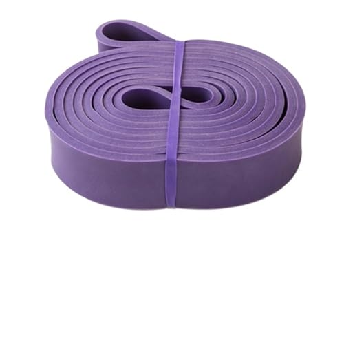 Übungsbänder, Widerstandsbänder, 1 Stück Widerstandsbänder, elastisches Gummi-Übungs-Klimmzugband, Bodybuilding, Stärkung von Pilates, Fitnessgeräte, Gurt, Fitnessstudio(Purple) von BgnEhRfL