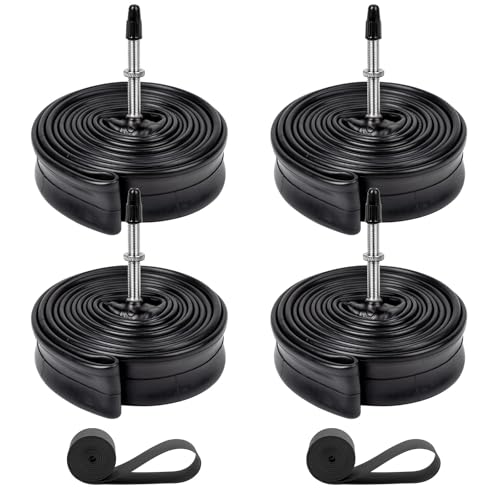 YunSCM 4PCS 35/45-622 28 Zoll Schlauch 700CX35C/43C FV48mm Ventil Kompatibel 700C Fahrradschlauch/E-Fahrrad 28x1.40 28x1.50 28x1.60 700x38C 700x40C 700x42C 700x43C YunSCM 4PCS 35/45-622 28 Zoll Schlauch 700CX35C/43C FV48mm Ventil Kompatibel 700C Fahrradschlauch/E-Fahrrad 28x1.40 28x1.50 28x1.60 700x38C 700x40C 700x42C 700x43C von BiAnYC