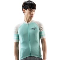 BIANCHI MILANO Lifestyle Gravel Kurzarmtrikot, für Herren, Größe M, Radtrikot, von Bianchi Milano