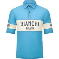BIANCHI MILANO Retro Polo-Shirt, für Herren, Größe XL, MTB Trikot, MTB von Bianchi Milano