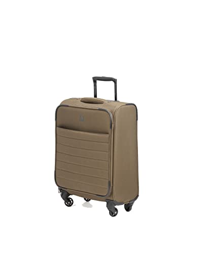 Biba Reisekoffer mit Rollen Unisex aus Polyester, Großer Koffer mit Trolley Travel Lila G LG28, Griffwagen, Reißverschluss, Polyester, Khaki-Farbe Biba Reisekoffer mit Rollen Unisex aus Polyester, Großer Koffer mit Trolley Travel Lila G LG28, Griffwagen, Reißverschluss, Polyester, Khaki-Farbe von Biba