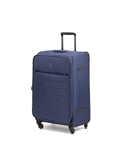 Biba Reisekoffer mit Rollen Unisex aus Polyester, Mittel Koffer mit Trolley Travel Lila G LG24, Griffwagen, Reißverschluss, Polyester, Farbe Marineblau Biba Reisekoffer mit Rollen Unisex aus Polyester, Mittel Koffer mit Trolley Travel Lila G LG24, Griffwagen, Reißverschluss, Polyester, Farbe Marineblau von Biba