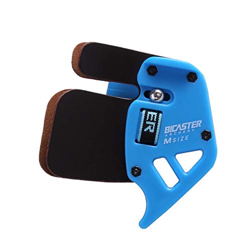 Bicaster Fingerschutz für das Bogenschießen, echtes Leder, Größe XS, Blau Bicaster Fingerschutz für das Bogenschießen, echtes Leder, Größe XS, Blau von BICASTER