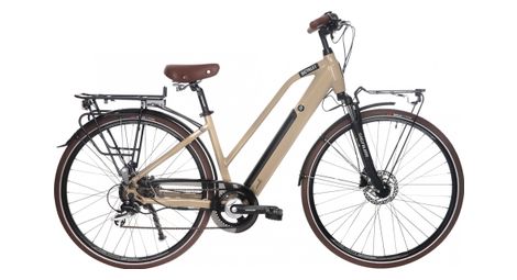 bicyklet camille city e bike shimano acera altus 8s 504 wh 700 mm ivory beige von Bicyklet