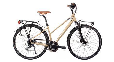 bicyklet colette women city bike shimano acera altus 8s 700 mm ivory glossy von Bicyklet