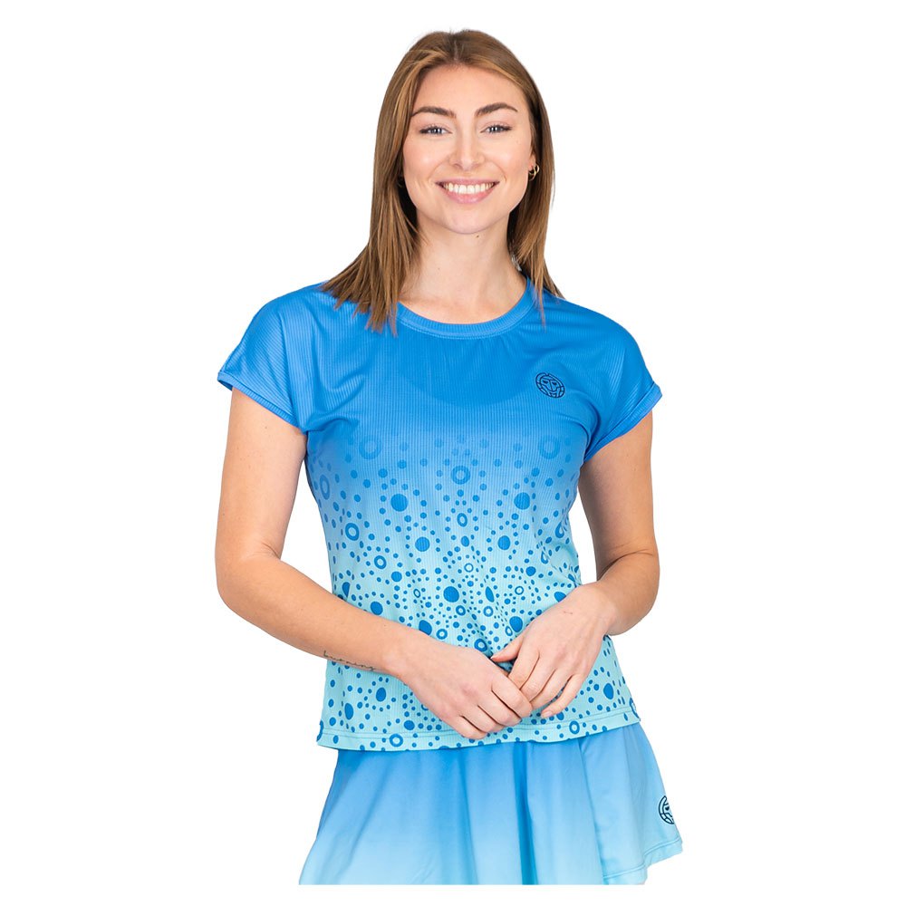 Bidi Badu Colortwist Short Sleeve T-shirt Blau M Frau von Bidi Badu