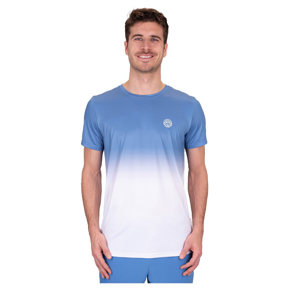 Bidi Badu Crew Gradiant Short Sleeve T-shirt Weiß,Blau S Mann Bidi Badu Crew Gradiant Short Sleeve T-shirt Weiß,Blau S Mann von Bidi Badu