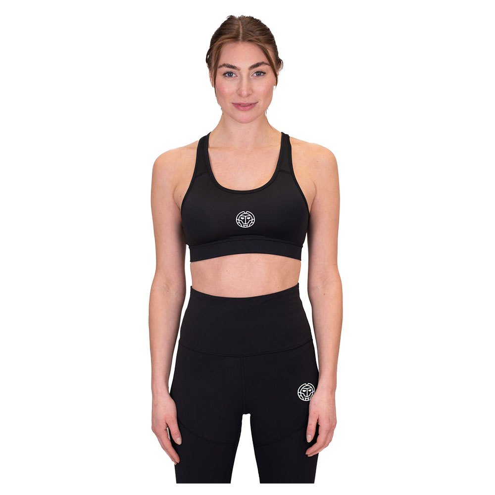 Bidi Badu Crew Sports Bra Medium Support Schwarz M Frau von Bidi Badu