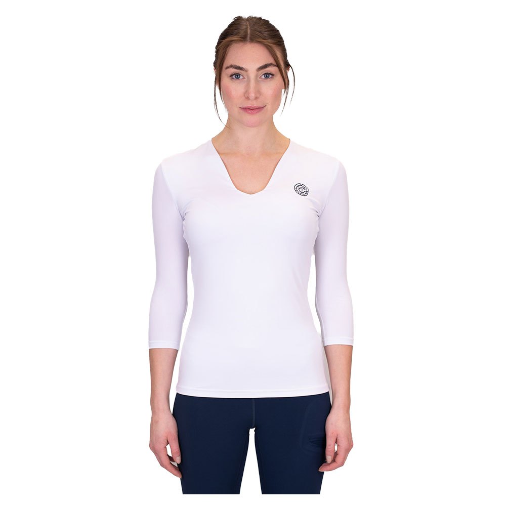Bidi Badu Crew V-neck 3/4 Sleeve T-shirt Weiß L Frau Bidi Badu Crew V-neck 3/4 Sleeve T-shirt Weiß L Frau von Bidi Badu