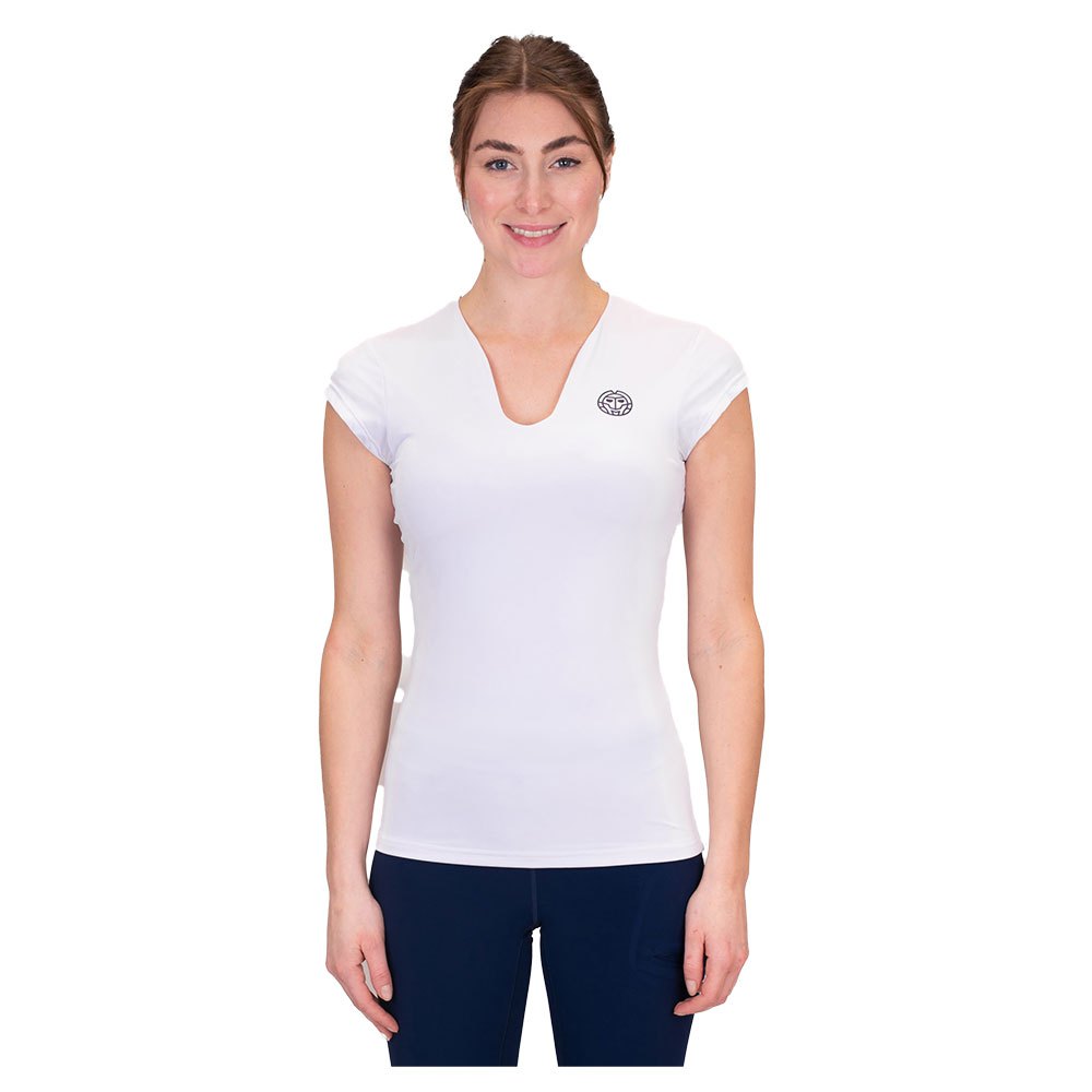 Bidi Badu Crew V-neck Short Sleeve T-shirt Weiß S Frau Bidi Badu Crew V-neck Short Sleeve T-shirt Weiß S Frau von Bidi Badu