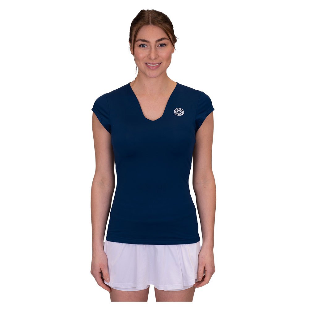 Bidi Badu Crew V-neck Short Sleeve T-shirt Blau XS Frau Bidi Badu Crew V-neck Short Sleeve T-shirt Blau XS Frau von Bidi Badu