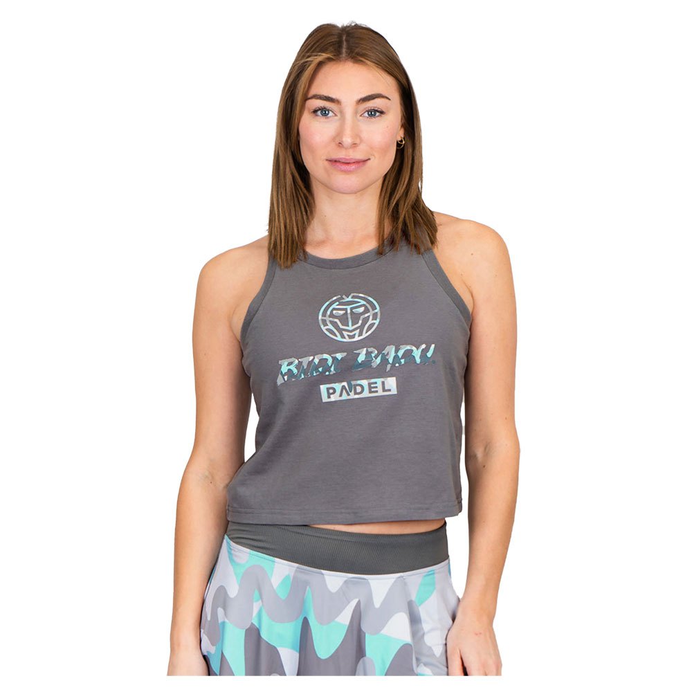 Bidi Badu Good Vibes Logo Chill Sleeveless T-shirt Grau M Frau Bidi Badu Good Vibes Logo Chill Sleeveless T-shirt Grau M Frau von Bidi Badu