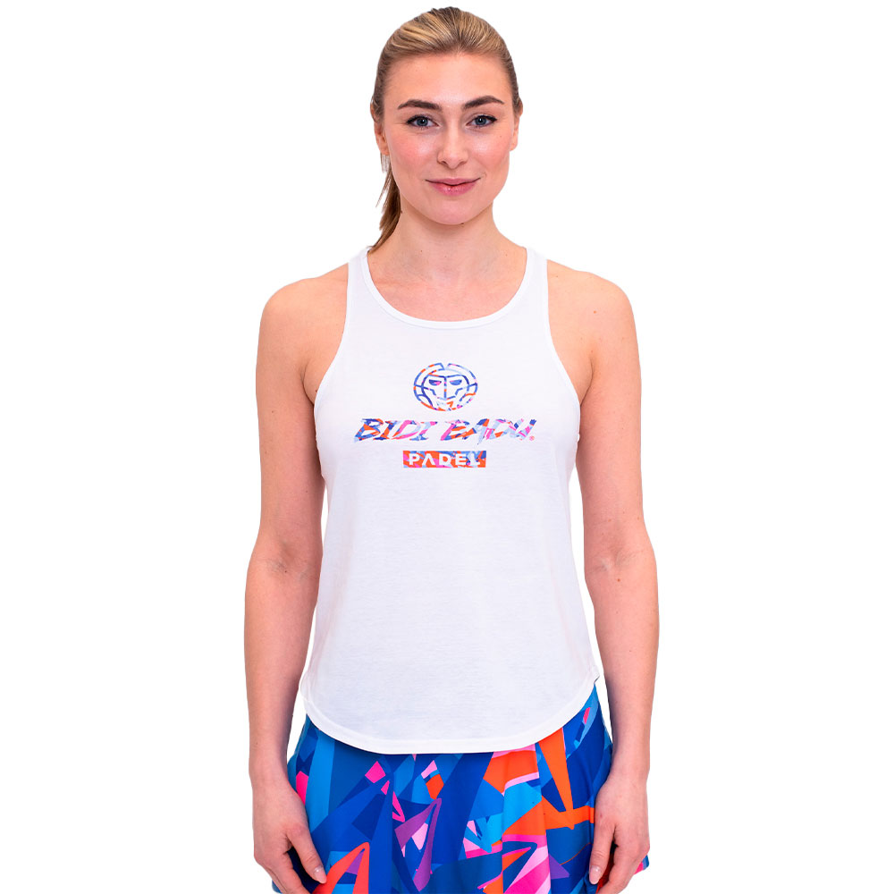 Bidi Badu Spike Logo Chill Sleeveless T-shirt Weiß S Frau Bidi Badu Spike Logo Chill Sleeveless T-shirt Weiß S Frau von Bidi Badu