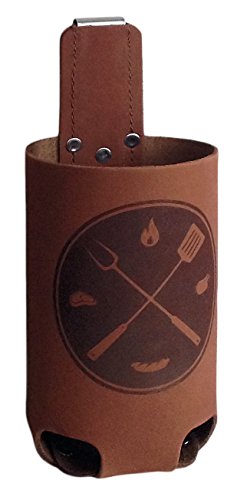 Bierholster Grillmeister 0,5l – Das Original aus echtem Leder – Bier Holster Bierhalter Bierholster Grillmeister 0,5l – Das Original aus echtem Leder – Bier Holster Bierhalter von Bierholster