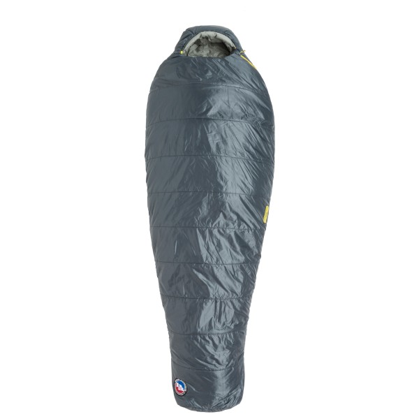 Big Agnes - Anthracite 30 - Kunstfaserschlafsack Gr Long - Bodysize: 198 cm;Regular - Bodysize: 183 cm slate von Big Agnes