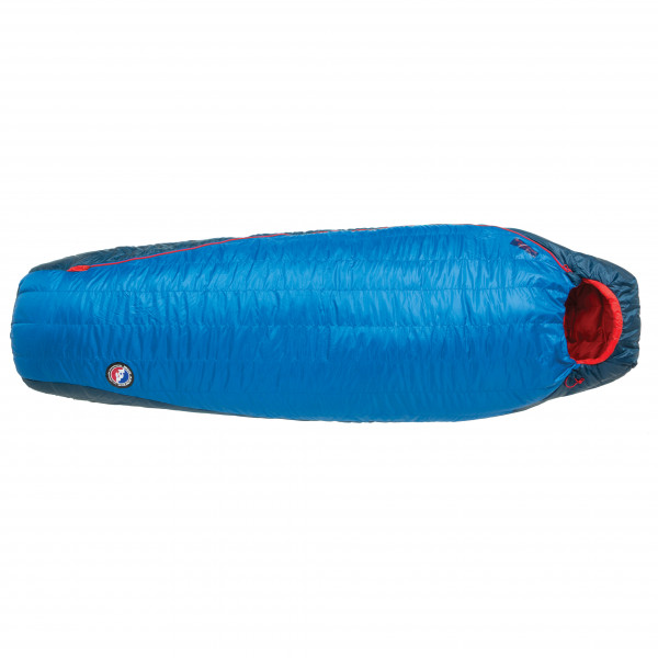 Big Agnes - Anvil Horn 15 (650 Downtek) - Daunenschlafsack Gr 183 cm - Regular;198 cm - Long;198 cm - Wide Long blau/rot von Big Agnes