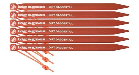 big agnes dirt dagger ul heringe rot x6 big agnes dirt dagger ul heringe rot x6 von Big Agnes