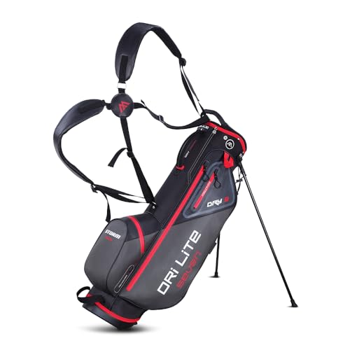Big Max Dri Lite Seven G Standbag - 2024 Golf Tragebag (Black-red) Big Max Dri Lite Seven G Standbag - 2024 Golf Tragebag (Black-red) von Big Max