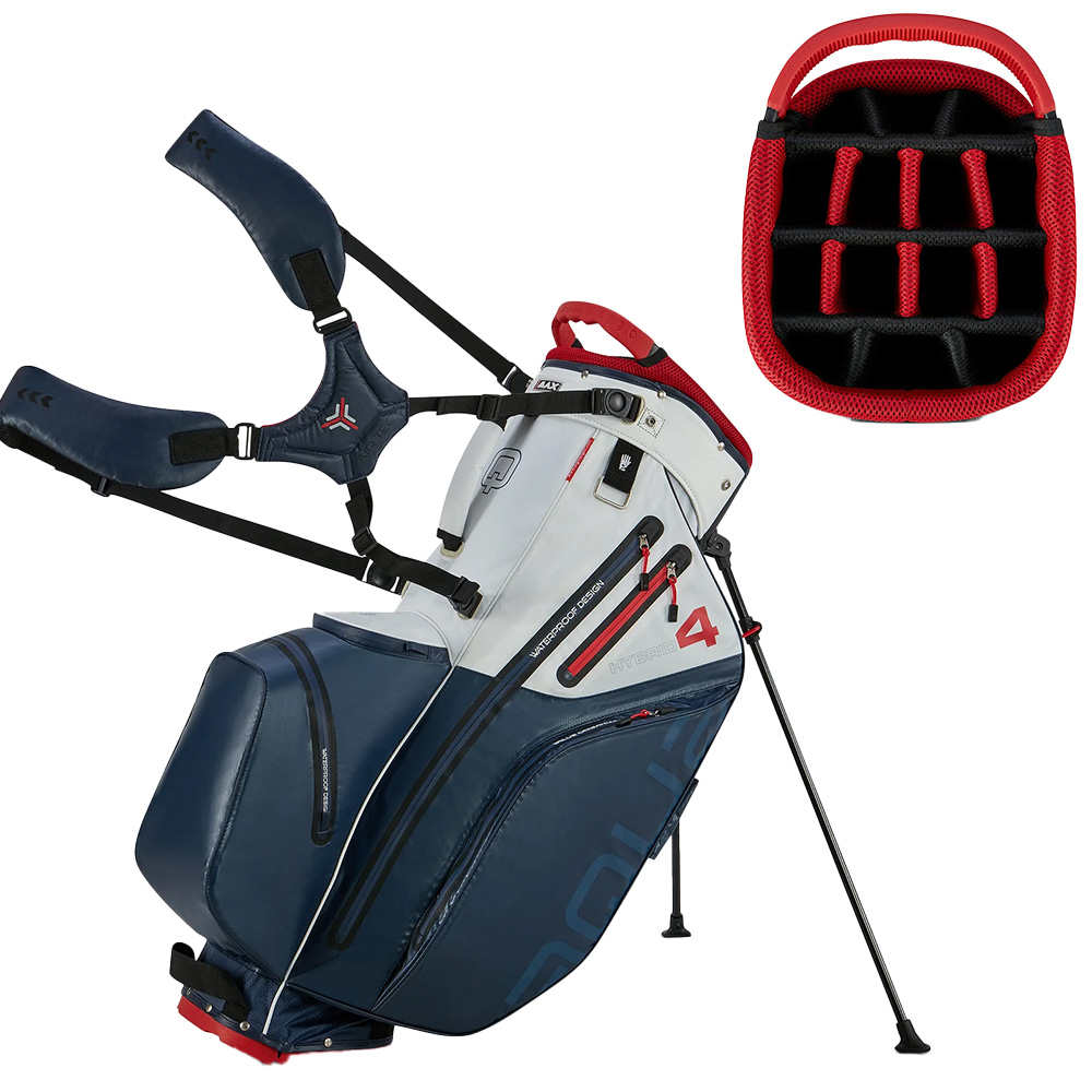 'Big Max Aqua Hybrid 4 Standbag navy/weiÃ/rot' 'Big Max Aqua Hybrid 4 Standbag navy/weiÃ/rot' von Big Max