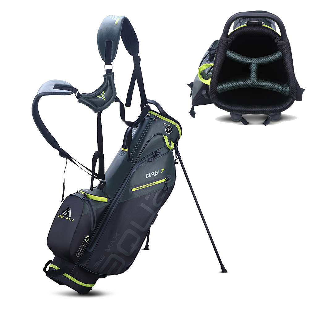 'Big Max Aqua Seven G Standbag grün/schwarz/lime' 'Big Max Aqua Seven G Standbag grün/schwarz/lime' von Big Max