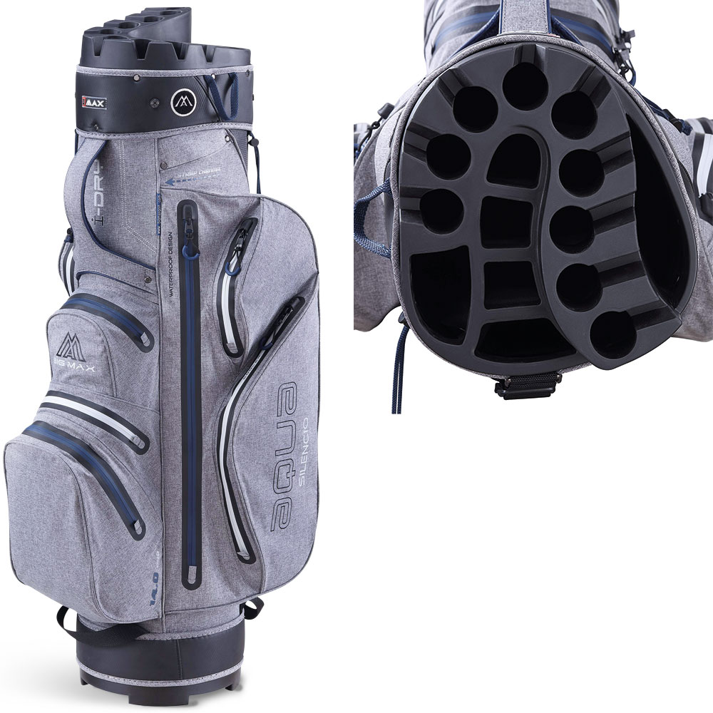 'Big Max Aqua Silencio 3 Cartbag grau/navy' 'Big Max Aqua Silencio 3 Cartbag grau/navy' von Big Max