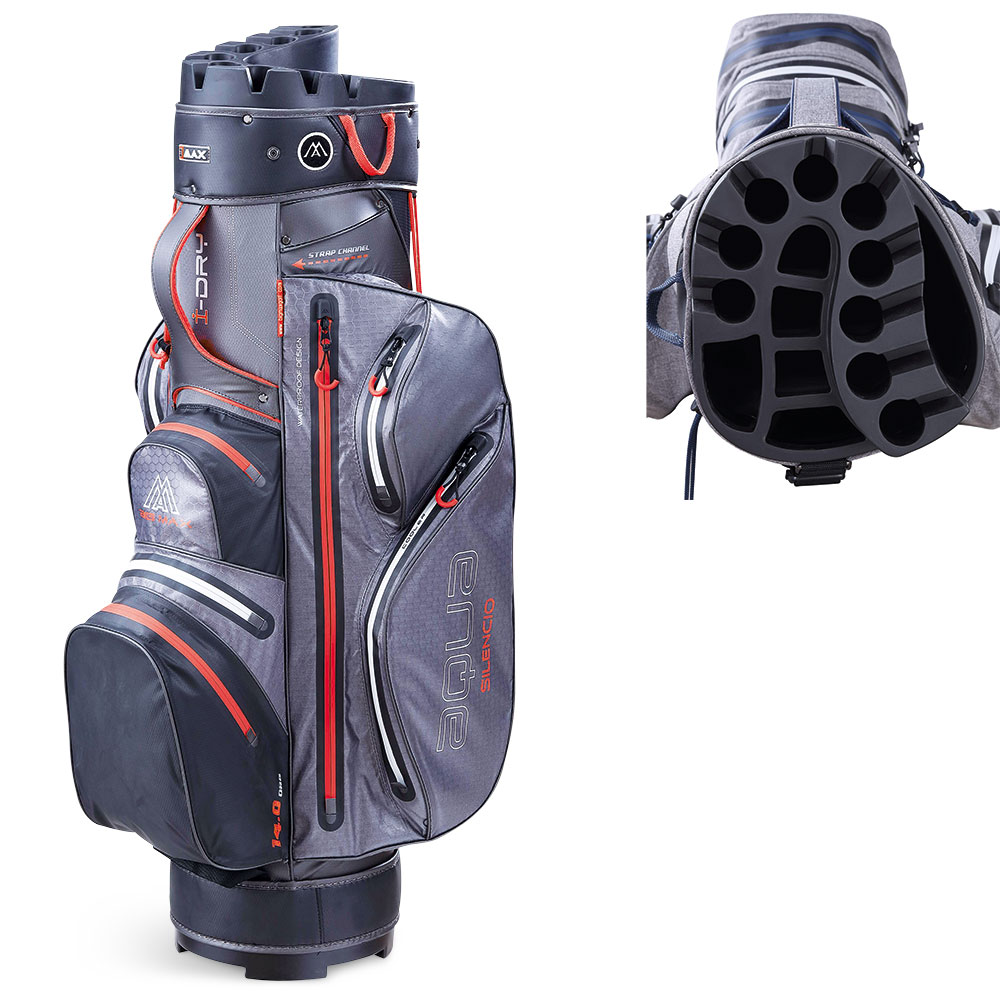'Big Max Aqua Silencio 3 Cartbag grau/schwarz/rot' 'Big Max Aqua Silencio 3 Cartbag grau/schwarz/rot' von Big Max