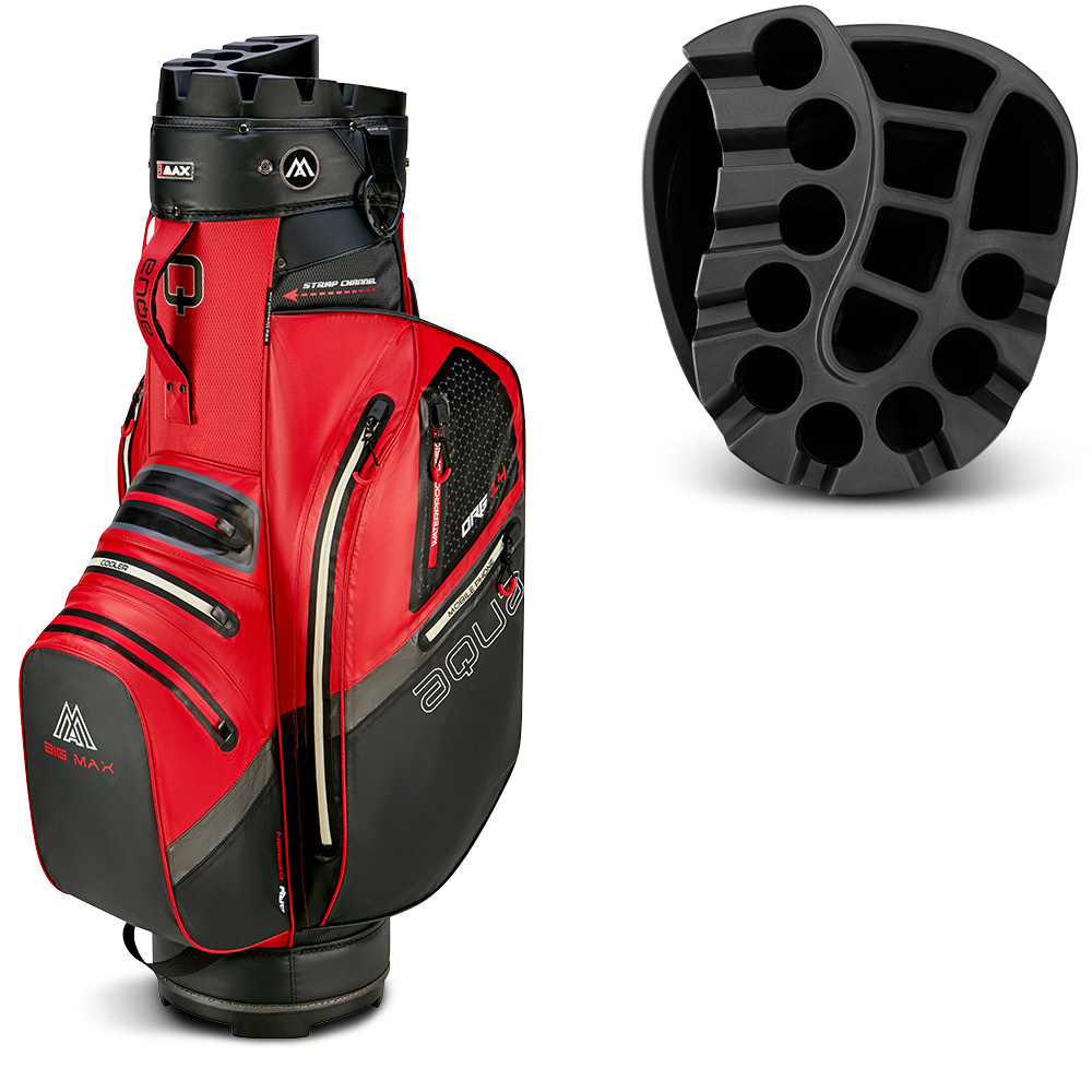 'Big Max Aqua Silencio 4 Cartbag rot/schwarz' 'Big Max Aqua Silencio 4 Cartbag rot/schwarz' von Big Max