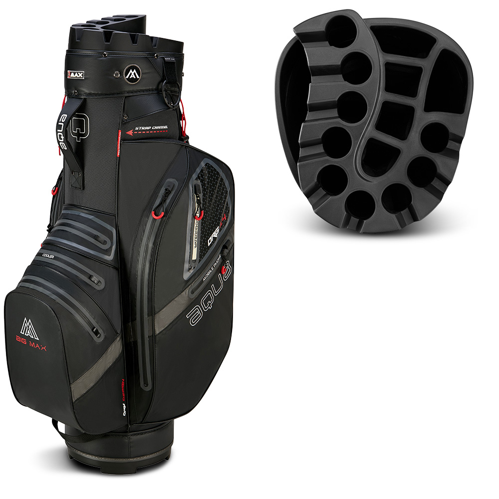 'Big Max Aqua Silencio 4 Cartbag schwarz' 'Big Max Aqua Silencio 4 Cartbag schwarz' von Big Max