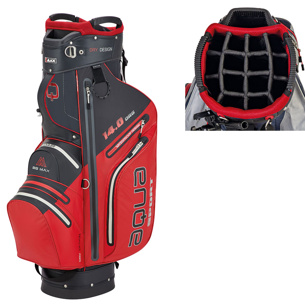 'Big Max Aqua Sport 3 Cartbag rot/schwarz' 'Big Max Aqua Sport 3 Cartbag rot/schwarz' von Big Max
