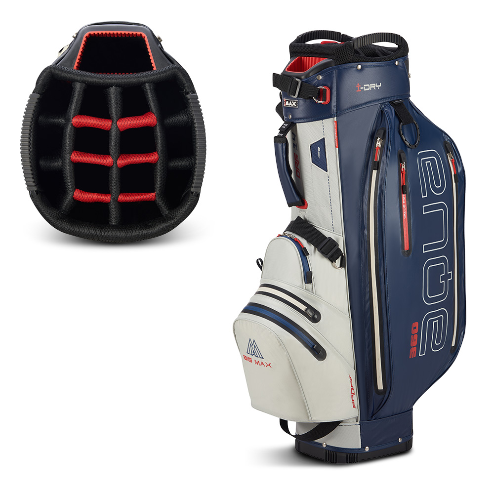 'Big Max Aqua Sport 360 Cartbag navy/hellgrau/rot' 'Big Max Aqua Sport 360 Cartbag navy/hellgrau/rot' von Big Max