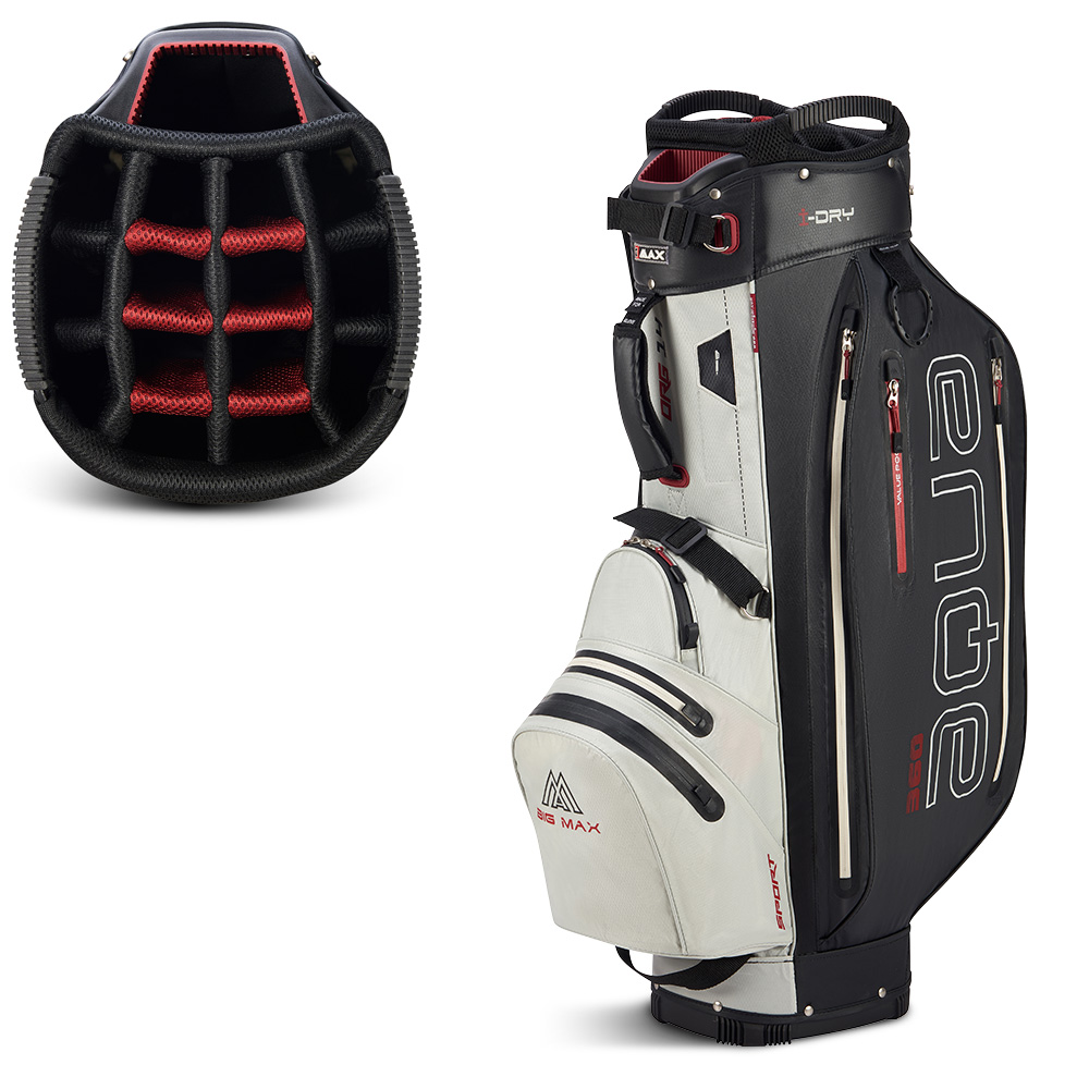 'Big Max Aqua Sport 360 Cartbag schwarz/hellgrau/rot' 'Big Max Aqua Sport 360 Cartbag schwarz/hellgrau/rot' von Big Max