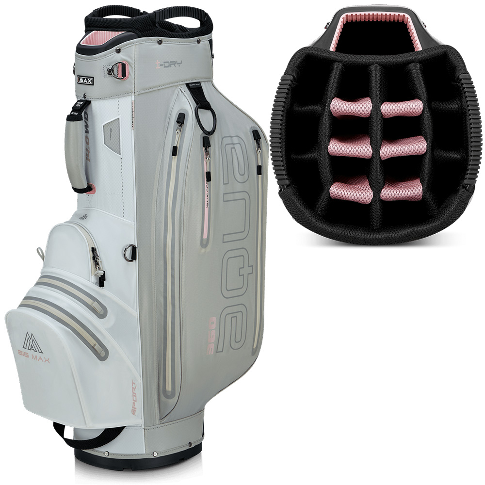 'Big Max Aqua Sport 360 Cartbag weiss/grau/pink' 'Big Max Aqua Sport 360 Cartbag weiss/grau/pink' von Big Max