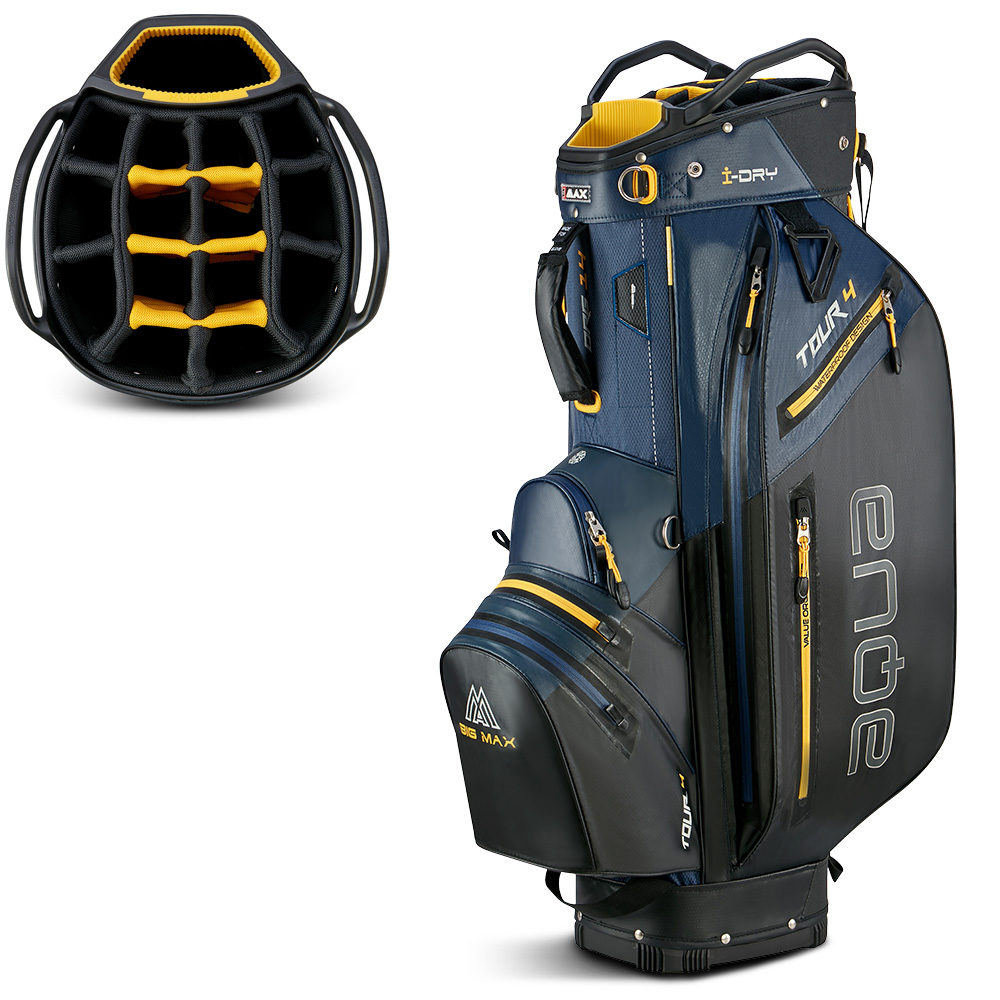'Big Max Aqua Tour 4 Cartbag navy/schwarz/orange' 'Big Max Aqua Tour 4 Cartbag navy/schwarz/orange' von Big Max