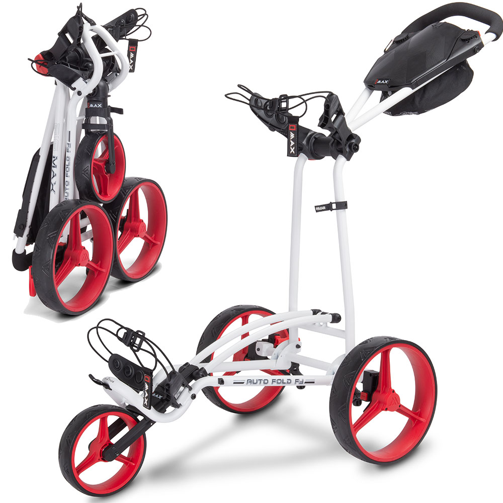 'Big Max Autofold FF 3-Rad Trolley weiss/rot' 'Big Max Autofold FF 3-Rad Trolley weiss/rot' von Big Max