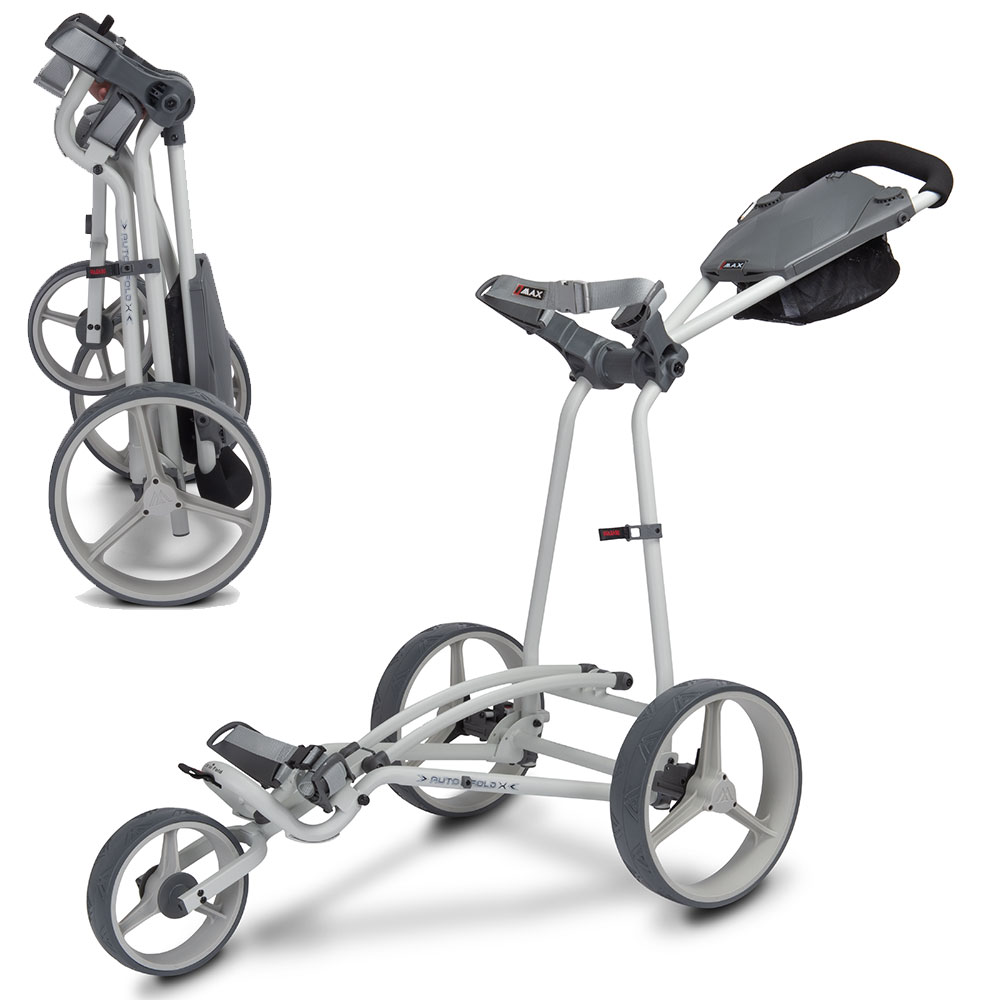 'Big Max Autofold X 3-Rad Trolley grau' von Big Max