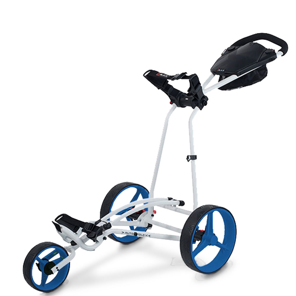 'Big Max Autofold X 3-Rad Trolley weiss/blau' von Big Max