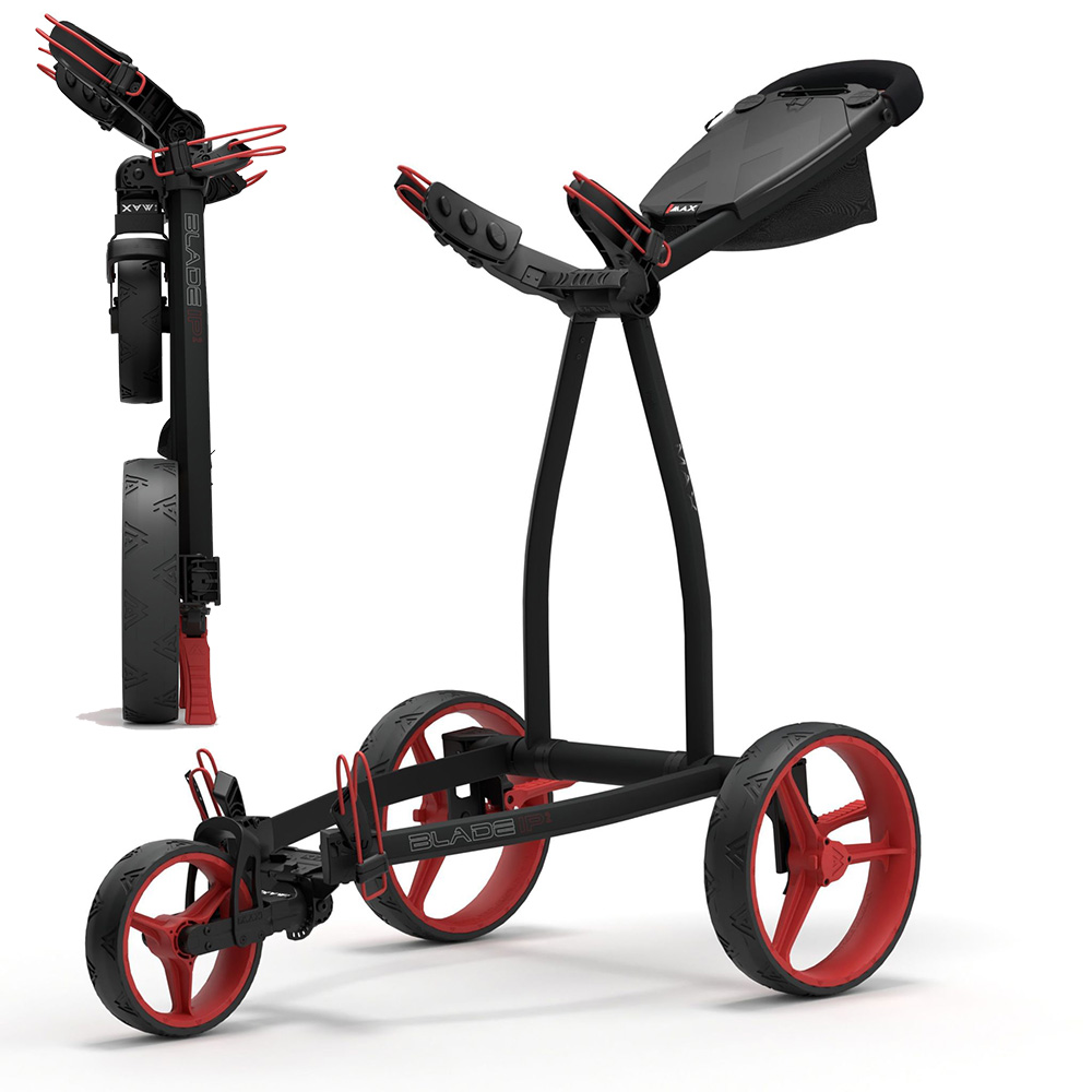 'Big Max Blade IP 2.0 3-Rad Trolley schwarz/rot' 'Big Max Blade IP 2.0 3-Rad Trolley schwarz/rot' von Big Max