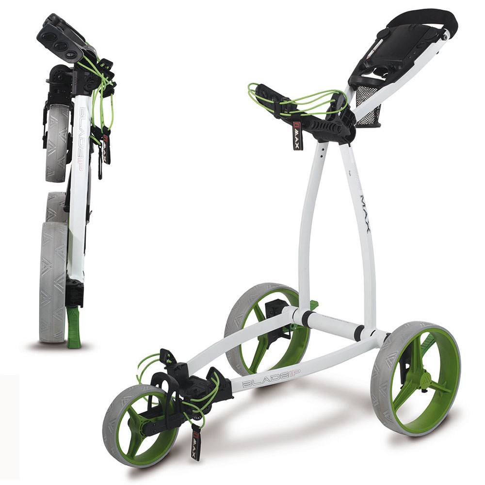 'Big Max Blade IP 3-Rad Trolley weiss/lime' von Big Max