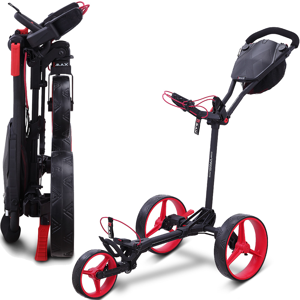 'Big Max Blade Trio 3-Rad Trolley schwarz/rot' von Big Max