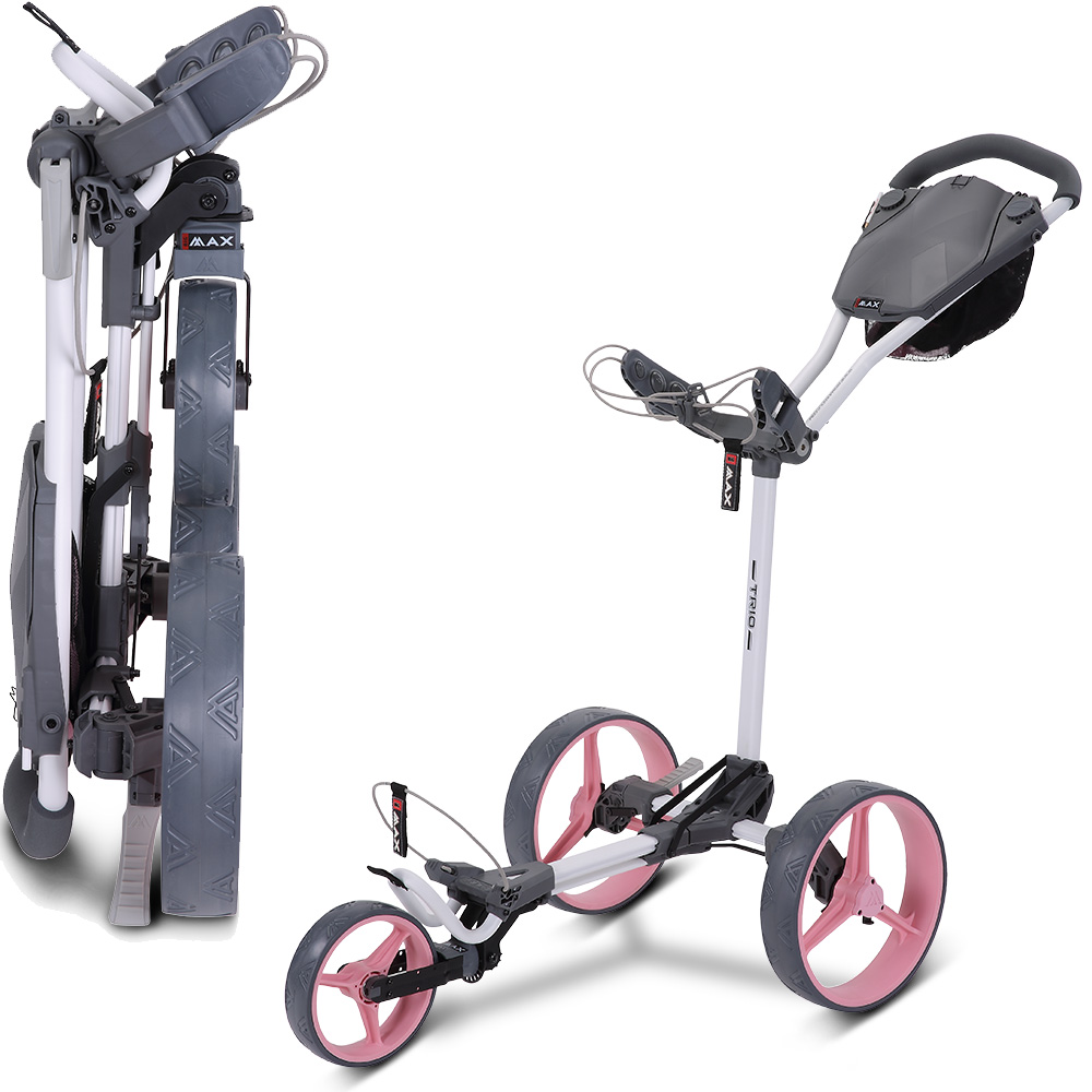 'Big Max Blade Trio 3-Rad Trolley weiss/pink' von Big Max